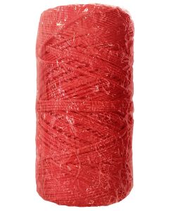 Corde maçon nylon 1 mm 100 gr rouge fluo