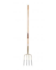 Fourche fumier 4dts manche 135cm férule